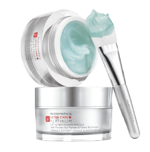Ultra Care+ Platinum Lift Firm Pow Masque met gratis face masque brush